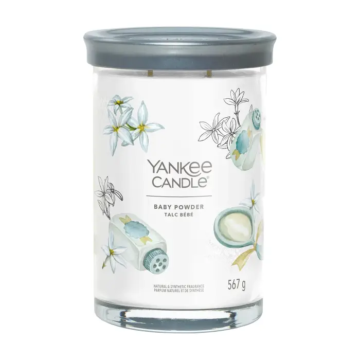 Yankee Candle Candela tumbler Baby Powder Signature - 567,0 g