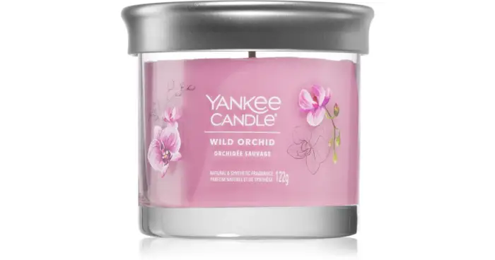 Yankee Candle Candela Tumbler Wild Orchid Signature (orchidea selvatica) - 122,0 g