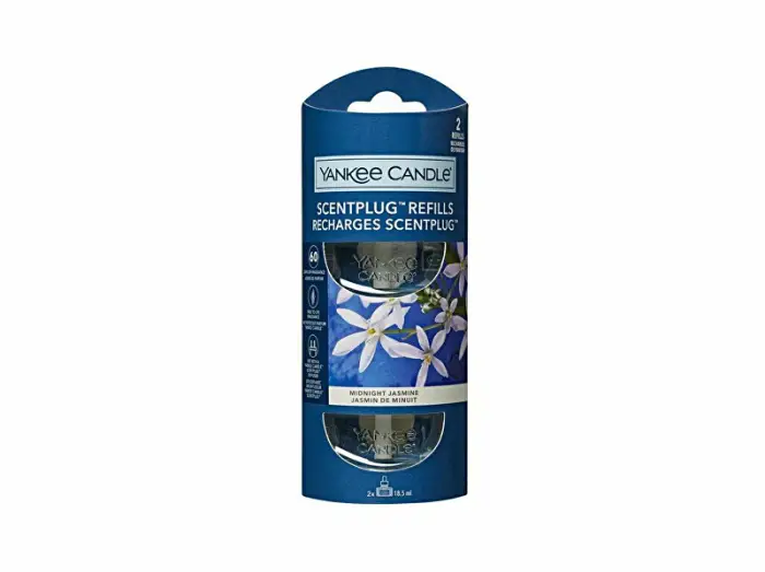 Yankee Candle Cartuccia di ricambio per diffusore elettrico Midnight Jasmine 2 x 18,5 ml