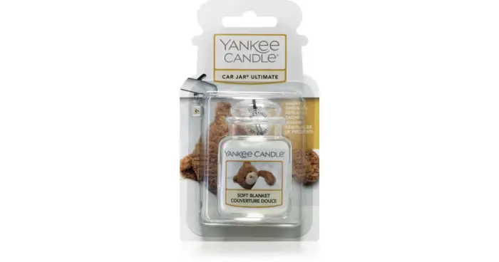 Yankee candle Coperta morbida di lusso auto tag 1 pz