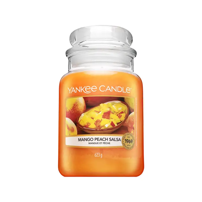 Yankee Candle Eau de parfum Vela Perfumada Mango Peach Salsa 623Gr Multicolore
