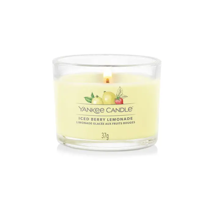 Yankee Candle Filled Votive Candles Iced Berry Lemonade - Candela Profumata