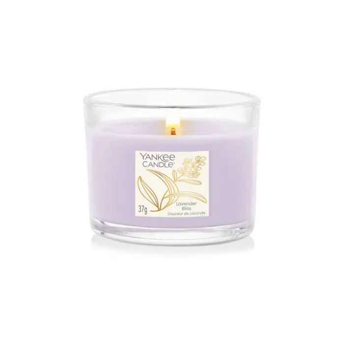 Yankee Candle Filled Votive Candles Lavender Bliss 37g - Candela Profumata