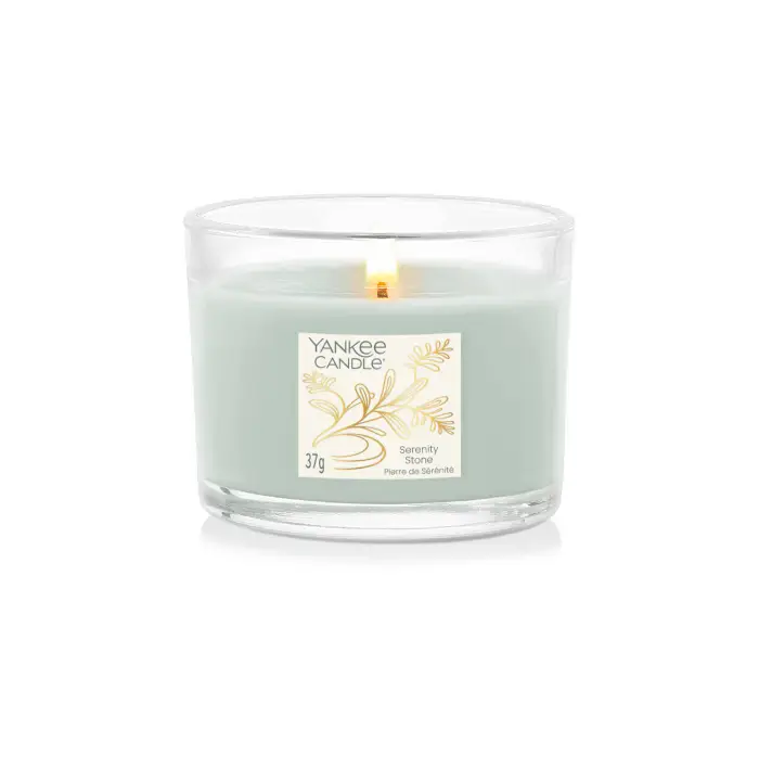 Yankee Candle Filled Votive Candles Serenity Stone 37g - Candela Profumata