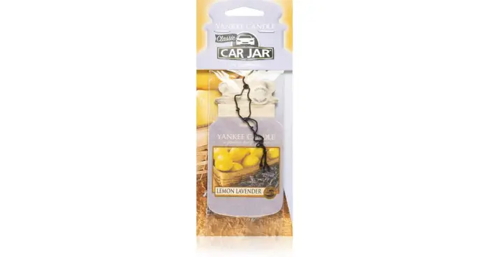 Yankee Candle Lemon Lavender cartellino profumato