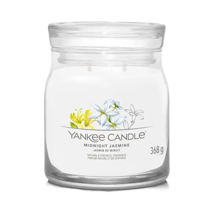 Yankee Candle Midnight Jasmine Signature candela- 368, 0 g