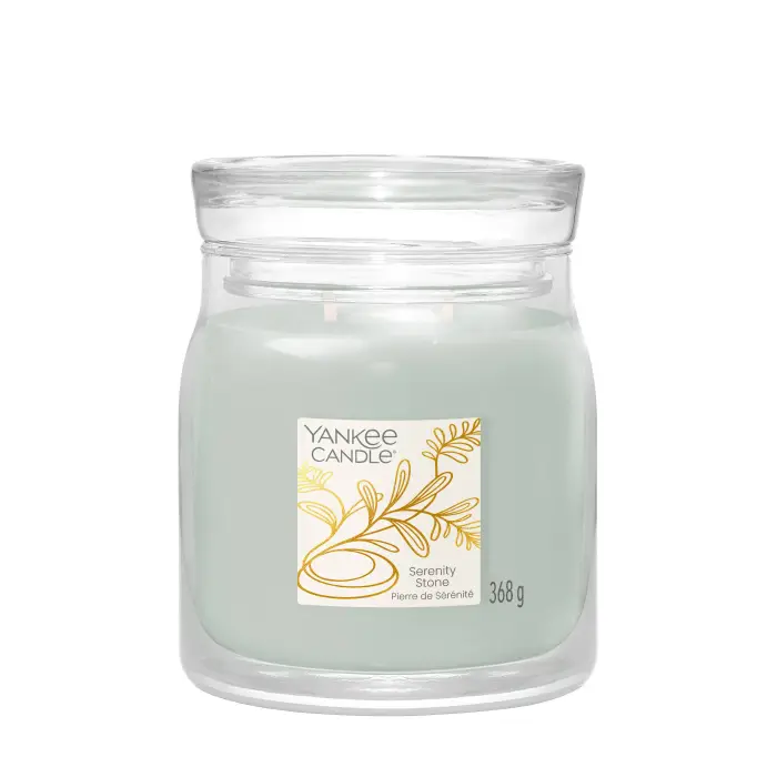 Yankee Candle Signature Jar Candles Serenity Stone 368g - Candela Profumata