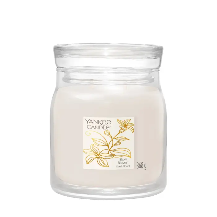 Yankee Candle Signature Jar Candles Slow Bloom 368g - Candela Profumata