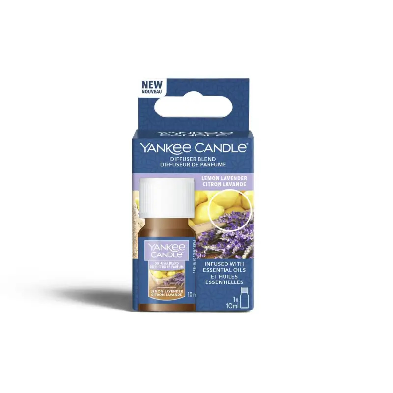 Yankee Candle Ultrasonic Aroma Diffuser Lemon Lavender 10ml - Profumo per Diffusore