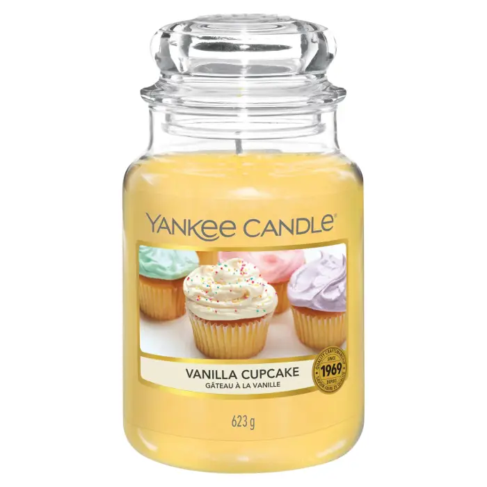 Yankee Candle Vanilla Cupcake 623 g - Candela Profumata