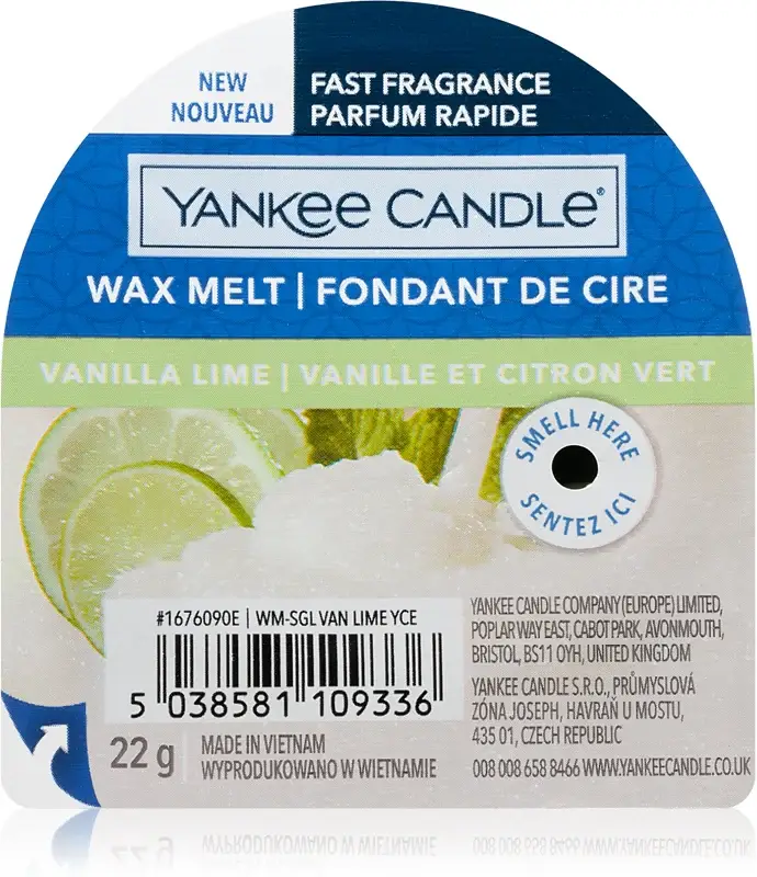 Yankee Candle Vanilla Lime 22 g