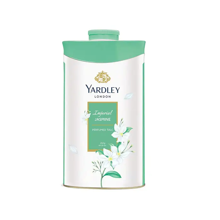 Polvere di talco deodorante profumata Yardley London Jasmine, 100G