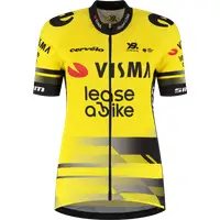 YellowB Maglia donna TEAM VISMA LEASE A BIKE 2025 Nero