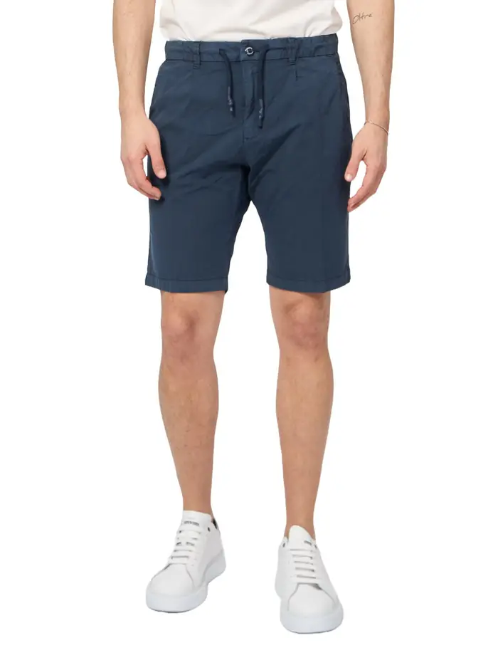 bermuda casual yes zee da uomo - blu