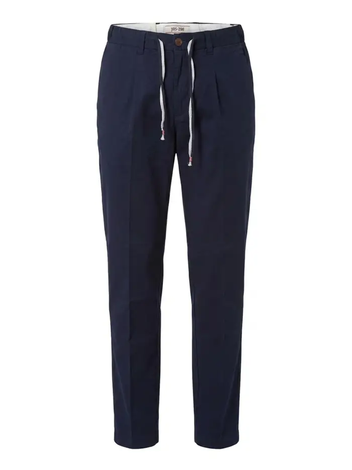 yes-zee pantalone jogger da uomo - blu