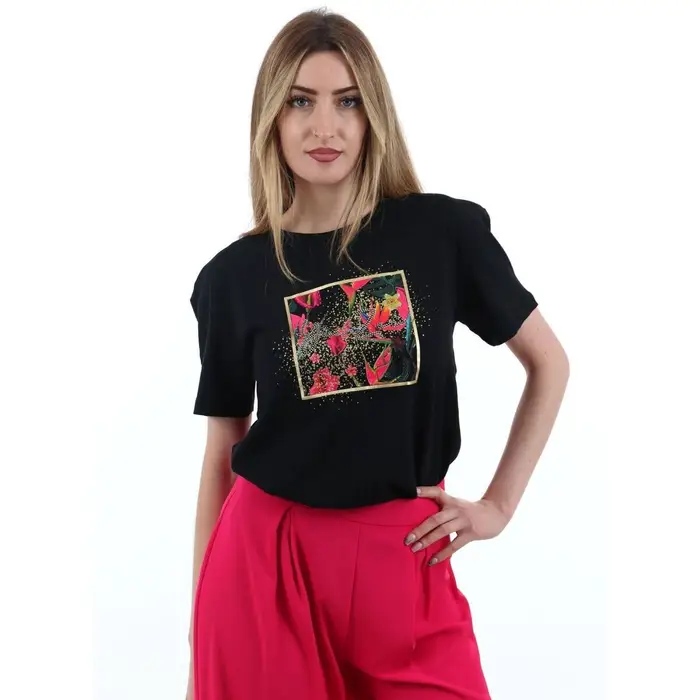 Yes Zee T-shirt ATRMPN-56237 Nero