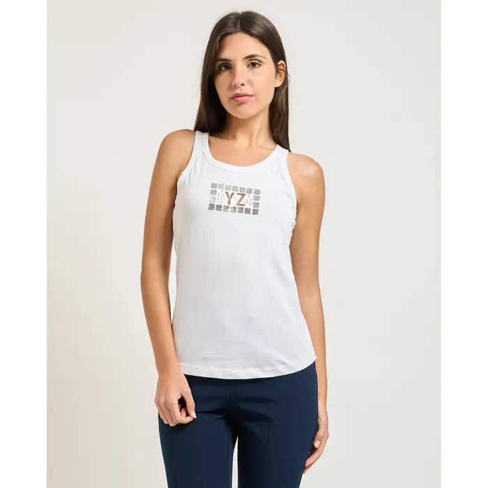 Yes Zee Top ATRMPN-56241 Bianco