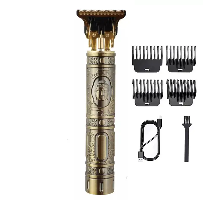 YiLi-Studio Rasoio da barba elettrico ricaricabile USB da barbiere da uomo Trimmer di precisione per da uomo Rasatura professionale