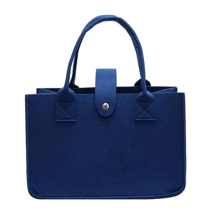 YiRan Shoe Industry Versione pulita e versatile della borsa in feltro portatile, ideale per souvenir di nozze, per spostamenti, grande