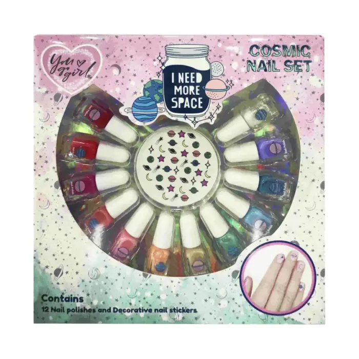You go girl Set 12 Smalti Colorati Per Bambini 1 unità