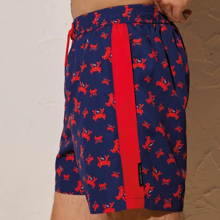 Ysabel Mora Boxer da bagno 90123 crab per uomo unica