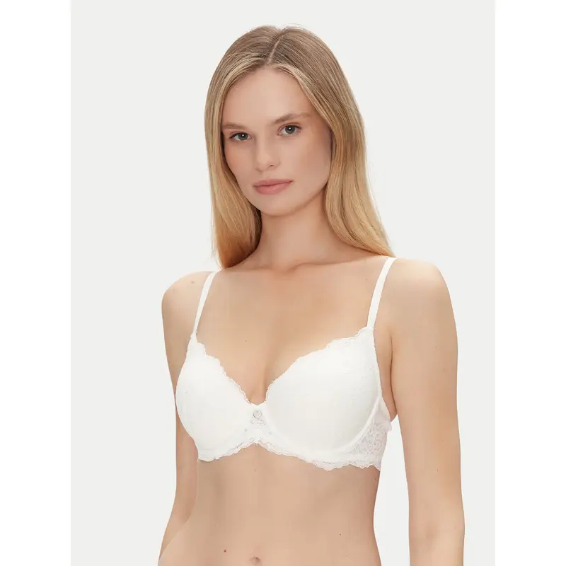 Ysabel Mora Reggiseno con ferretto 10134 Écru Écru