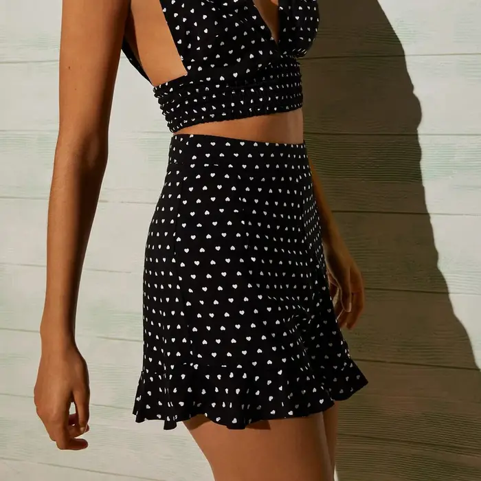 Ysabel Mora Short mare cuoricini 85907 donna unica