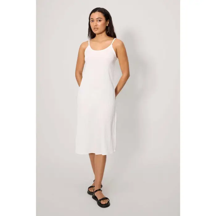 Ysabel Mora Vestiti midi Abito lungo bianco leggero