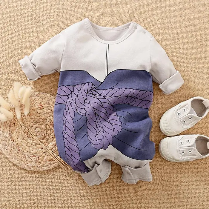 YY-Star Baby&Kids Club Demon Slayer Costume Cosplay Vestiti per bambini Cartoni animati per bambini Anime Pagliaccetto Boy Girl Chrismats