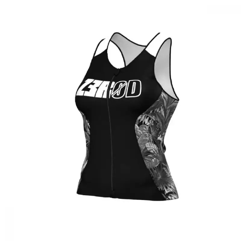 Z3R0D Canottiera da donna Racer