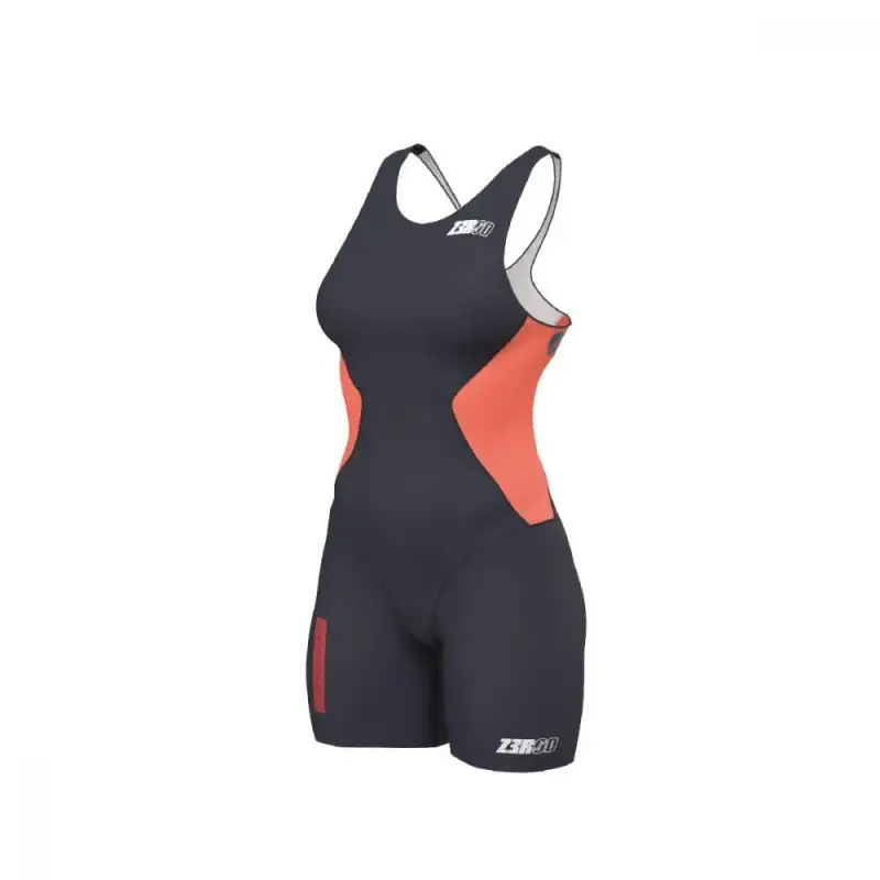 Z3R0D Tutina corta trifunzionale donna Racer