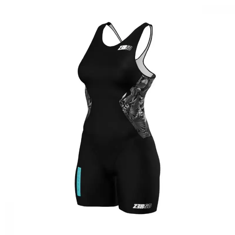Z3R0D Tutina corta trifunzionale donna Racer