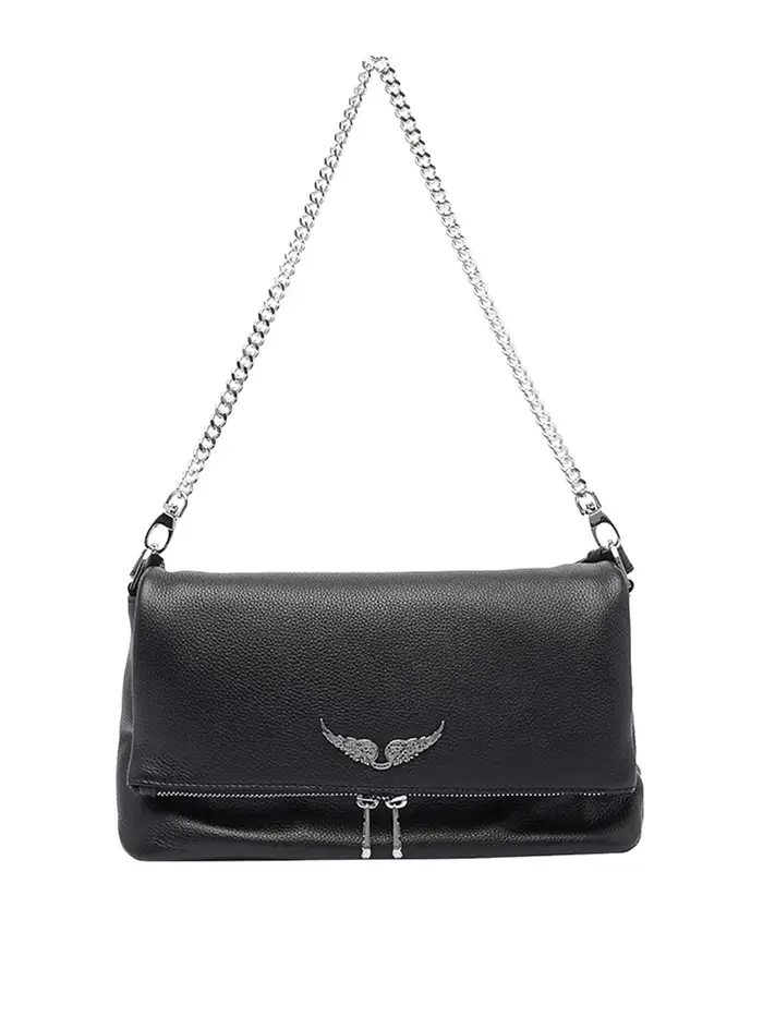 Zadig&Voltaire Borsa a tracolla Rocky nera Nero