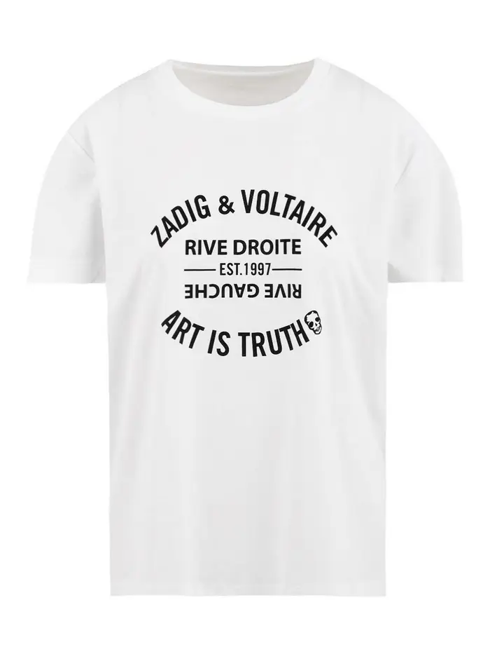 Zadig&Voltaire Cammina Ico Blason Eco Bianco