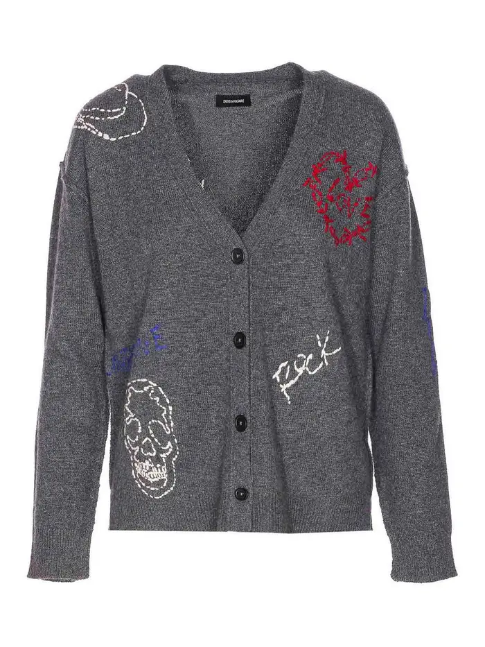Cardigan di Mirkaz Grigio