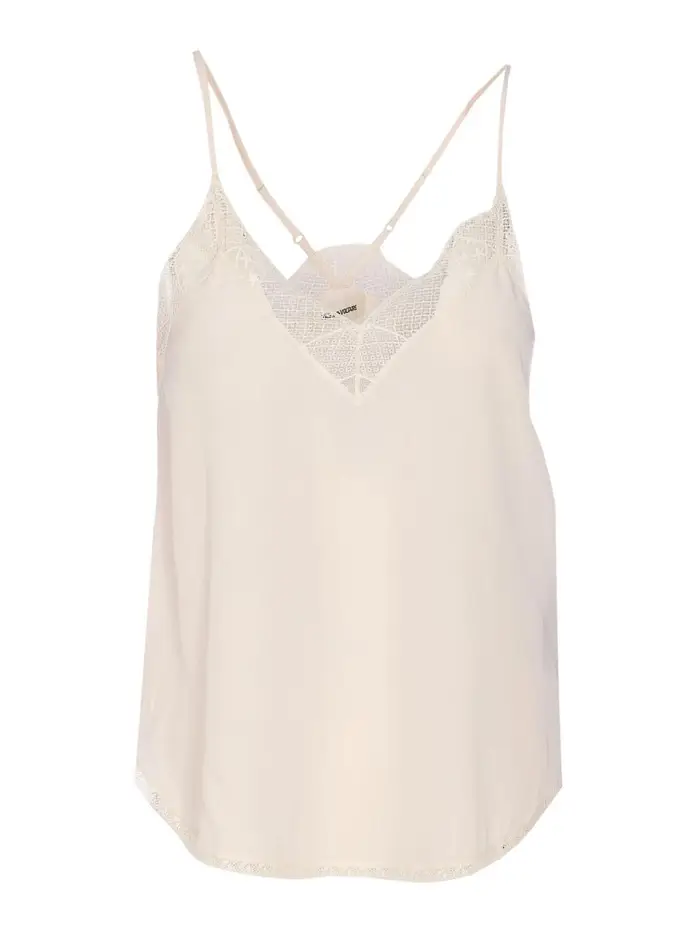 Zadig&Voltaire Christy Top Beige Chiaro