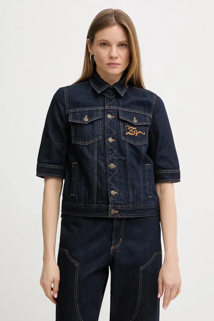 Zadig&Voltaire giacca di jeans Blu navy