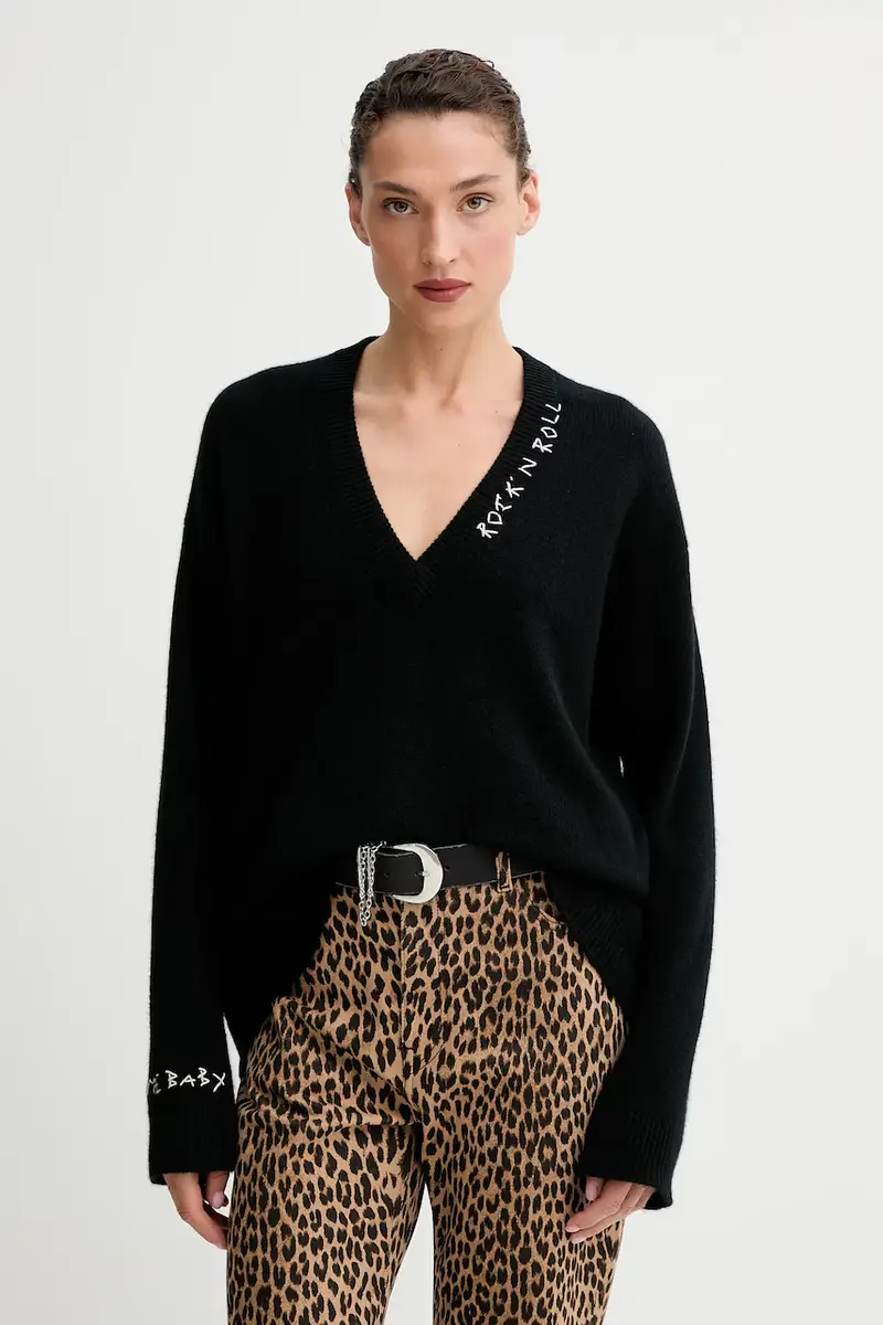 Zadig&Voltaire maglione in cachemirie Nero