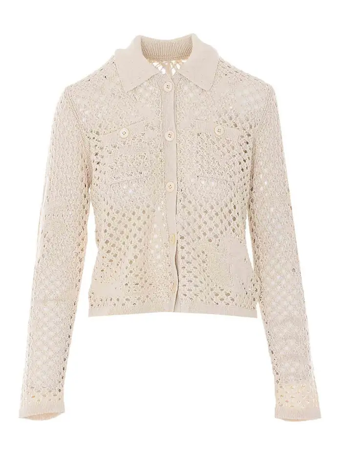 Zadig&Voltaire Maglione Voltyz ecrÃ¹ Bianco