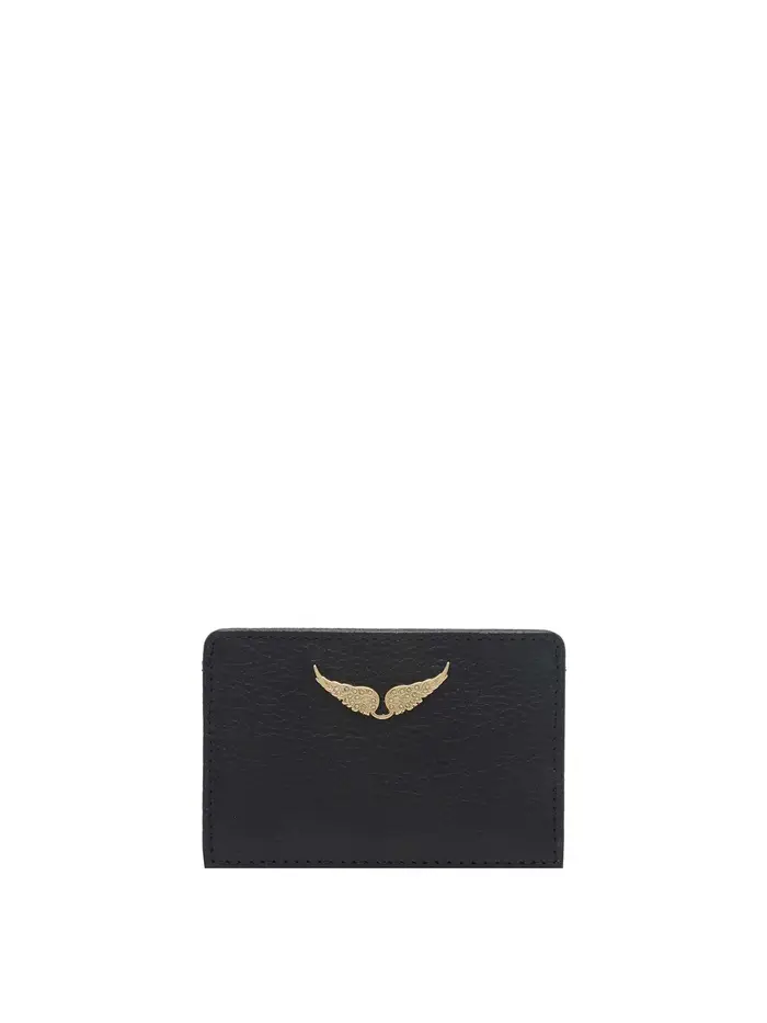 Zadig&Voltaire porta carte zv pass in oro nero