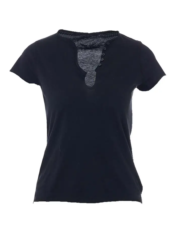 Zadig&Voltaire T-shirt Ali Strass Nero