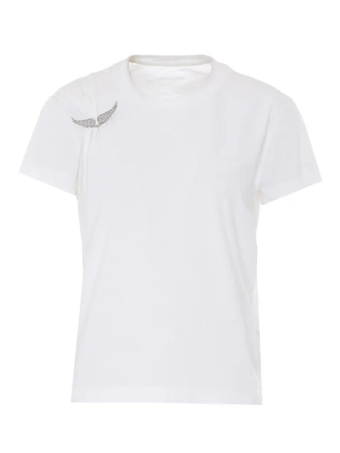 Zadig&Voltaire T-shirt Suzan Hc Bianco