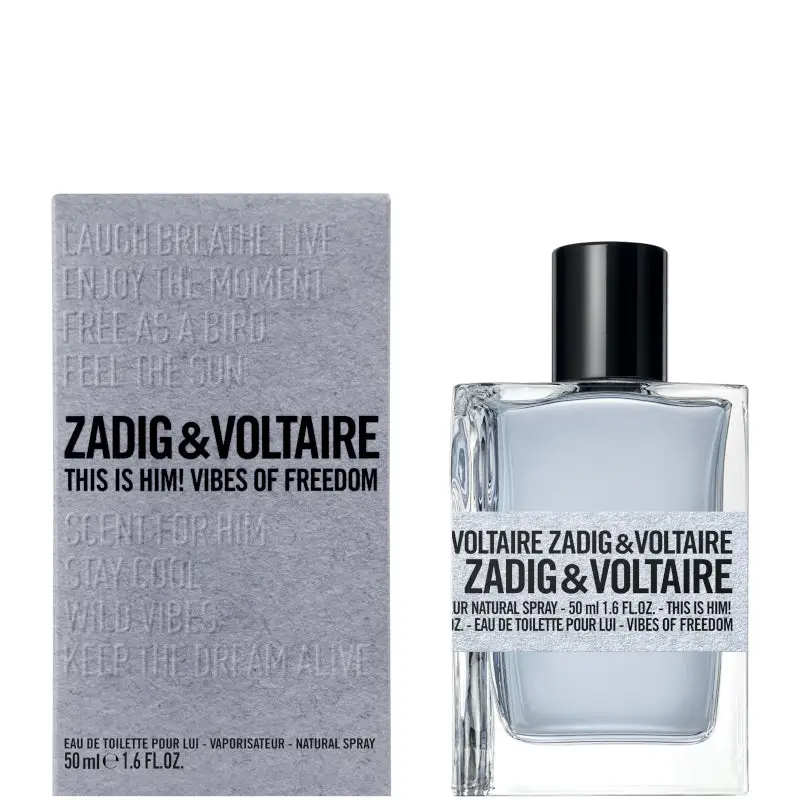 Zadig & voltaire This is Freedom! Pour Lui Eau de Parfum 50ML