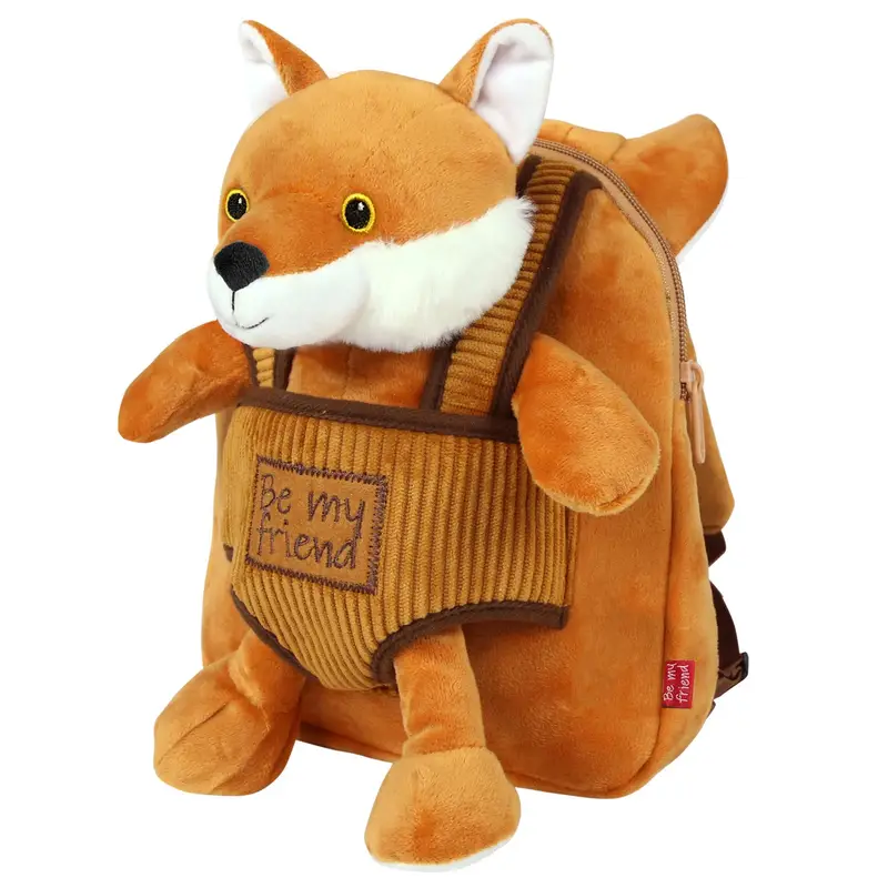 Perletti Zainetto Reversibile con Peluche