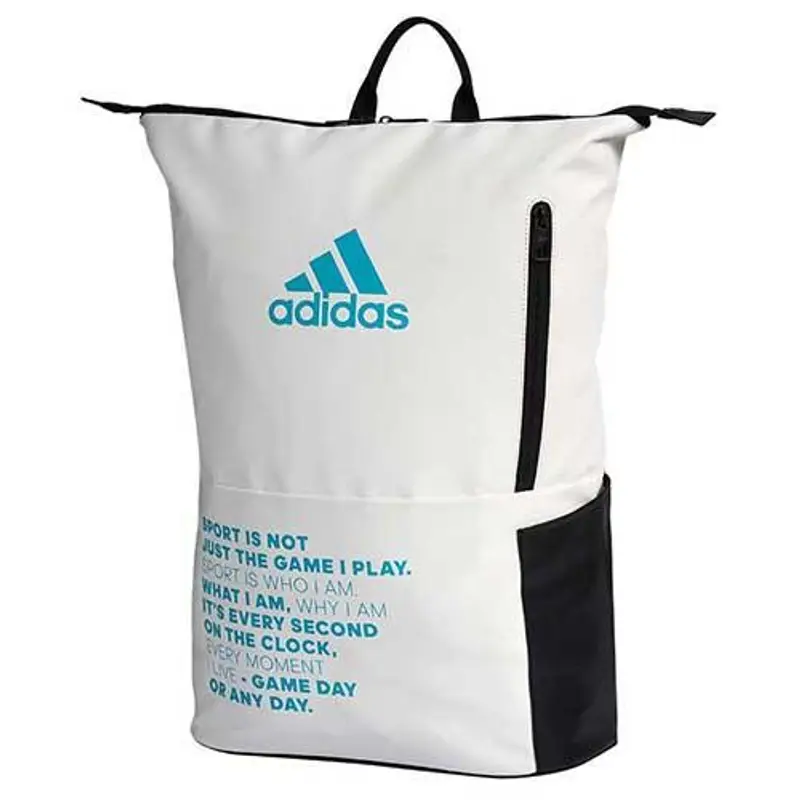 Zaino Adidas Multigame Bianco E Blu | Adidas