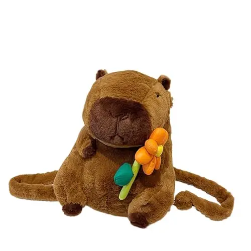 Gramigg Zaino Creativo Di Peluche Per Bambini Borse Crossbody Casual Spalla, D, Mass Beauty