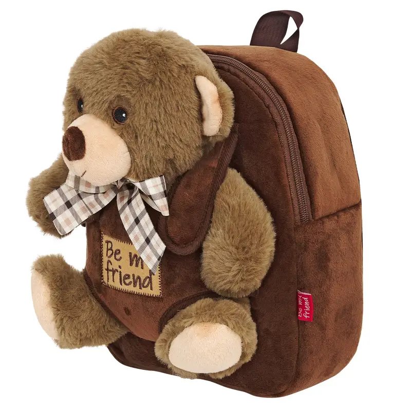 Perletti Zaino Morbido con Peluche