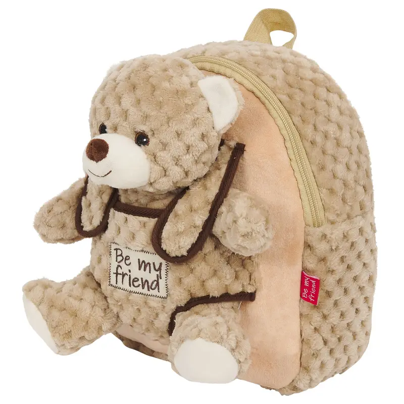 Perletti Zaino Morbido con Peluche