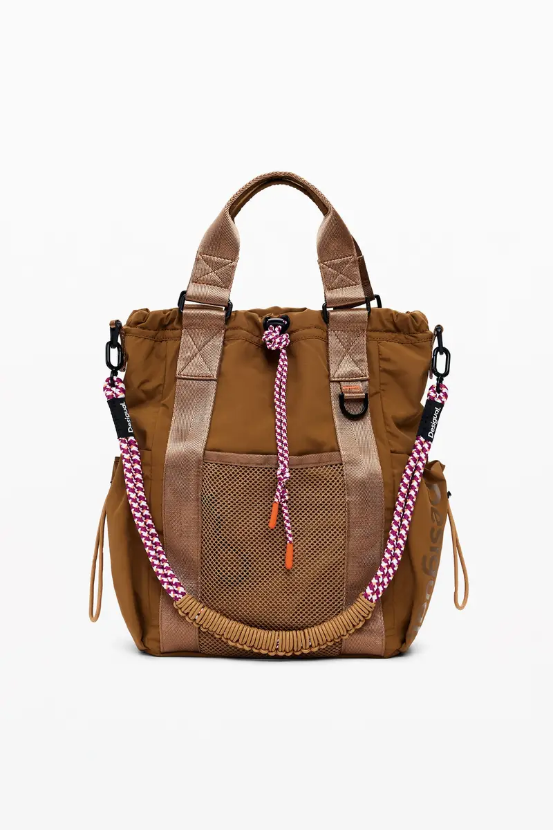 Desigual Zaino multi-posizione con cordoncini