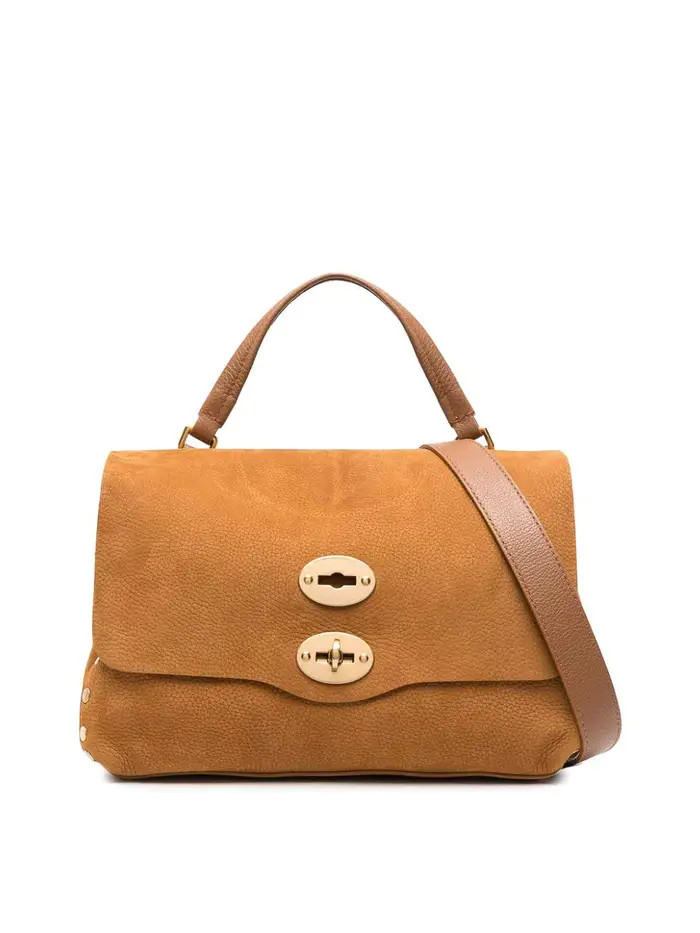 Zanellato Borsa in pelle di Postina Jones Marrone